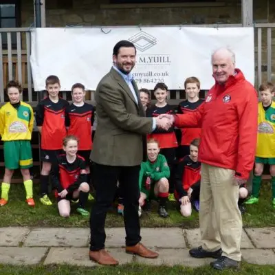 Cecil M Yuill Relaunches with Football Sponsorship